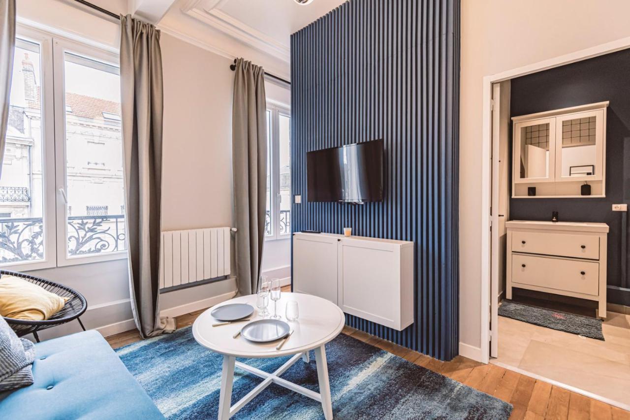 Ferienwohnung Le Mediterraneen, Face A La Cathedrale - 2D Reims Exterior foto