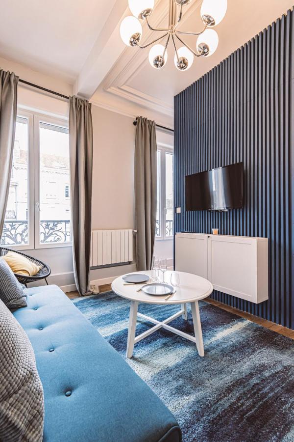 Ferienwohnung Le Mediterraneen, Face A La Cathedrale - 2D Reims Exterior foto