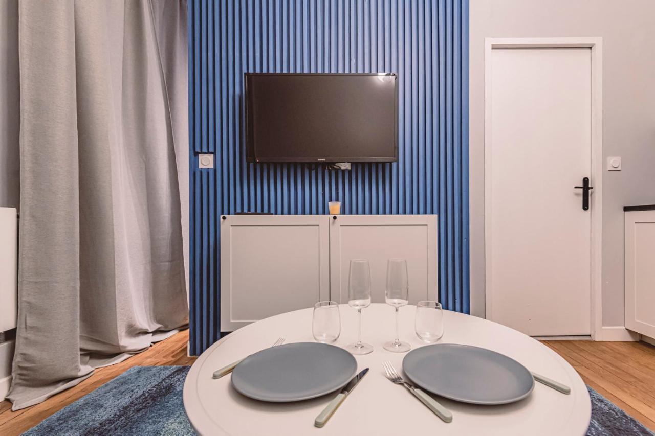 Ferienwohnung Le Mediterraneen, Face A La Cathedrale - 2D Reims Exterior foto